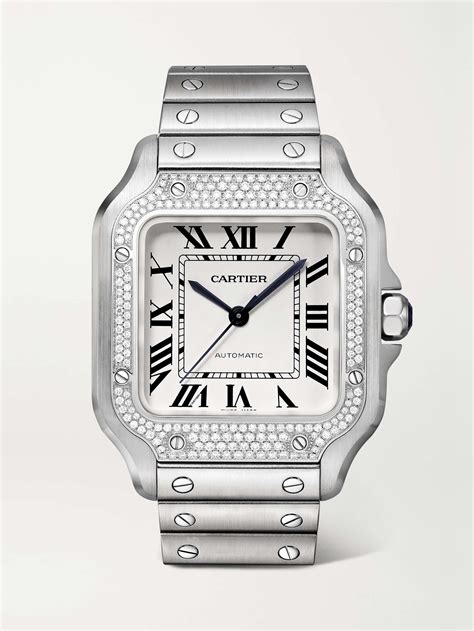 cartier dimond watch|cartier watch full diamond.